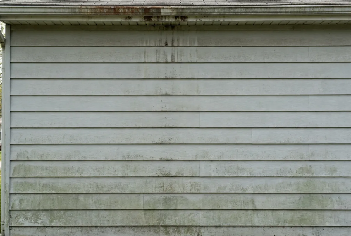 Low-pressure siding care before